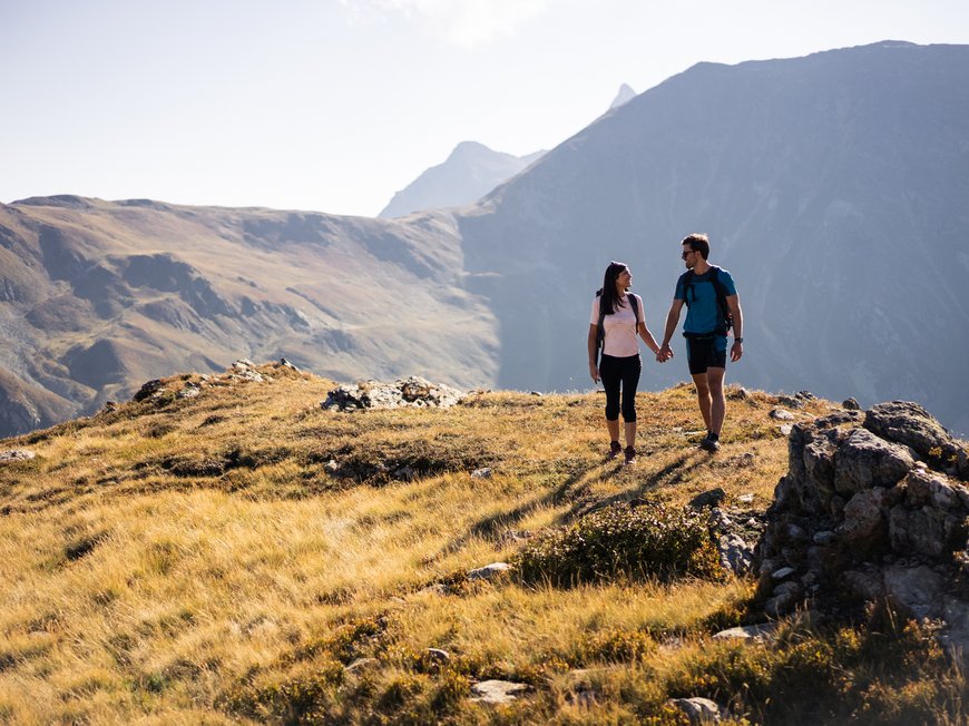 Lahnerhof: Natur- und Wellnesshotel bei Sterzing Sommer in den Südtiroler Bergen, im Hotel Lahnerhof